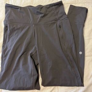 Lululemon grey jogger Leggings